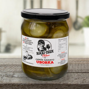 Spicy pickles - Sliced